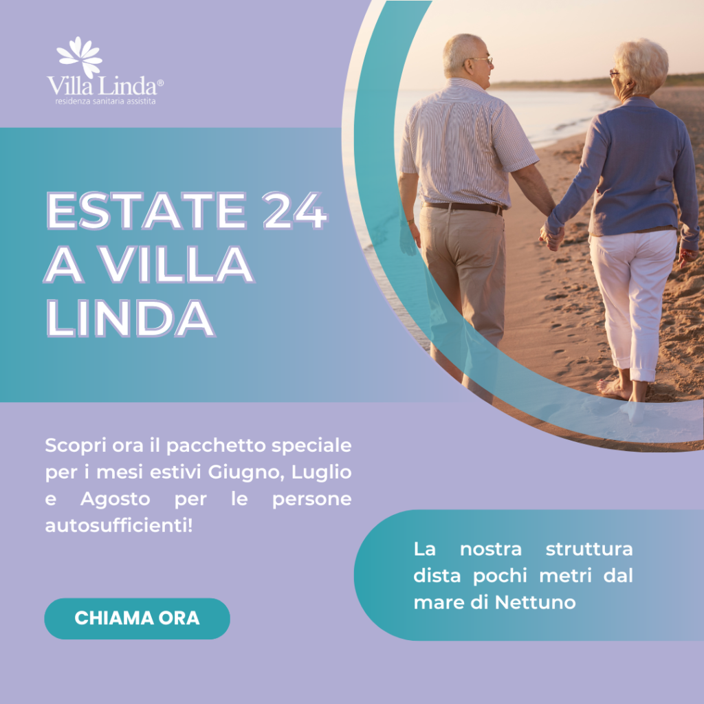 home page Villa Linda estate 24 per persone autosufficienti